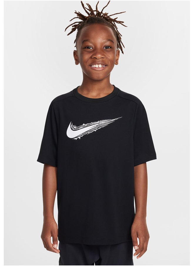 Nike Multi Big Kids' Dri-FIT Short-Sleeve Top  - Image 1