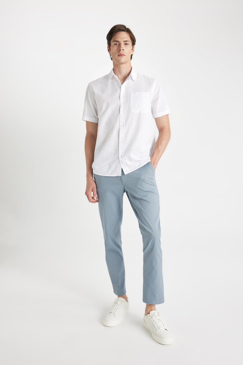 DeFacto Man Regular Fit Polo Collar Short Sleeve Shirt  - Image 5