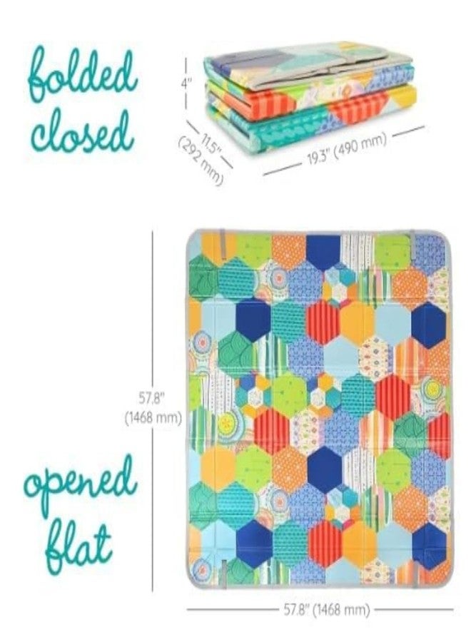 WENGTY Double-Sided Waterproof Baby Play Mat, Large Non-Slip Infant Crawling Mat, Portable Baby Carpet for Indoor/Outdoor Use, Safe & Durable Floor Mat - Image 3