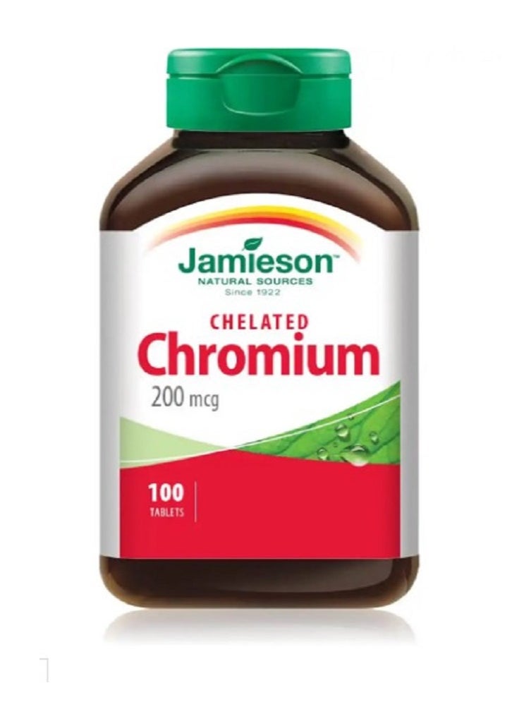 Jamieson - Jamieson Chromium 200 mcg 100 tablets - Image 1