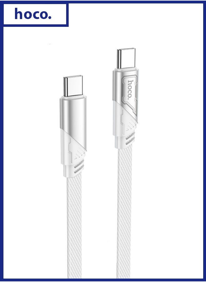 hoco. U119  Machine 60W charging data cable Type-C to Type-C  - Image 1