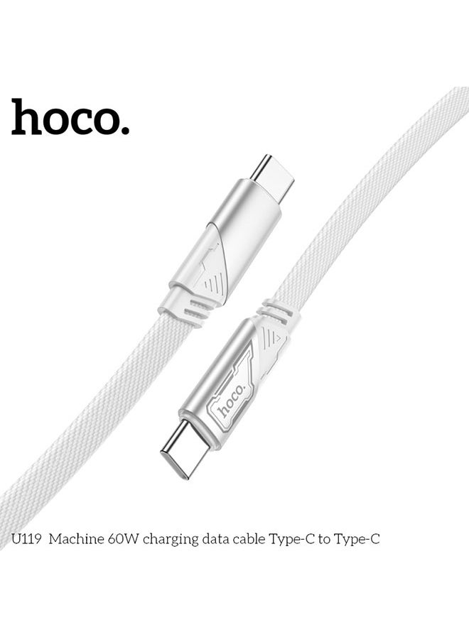 hoco. U119  Machine 60W charging data cable Type-C to Type-C  - Image 3