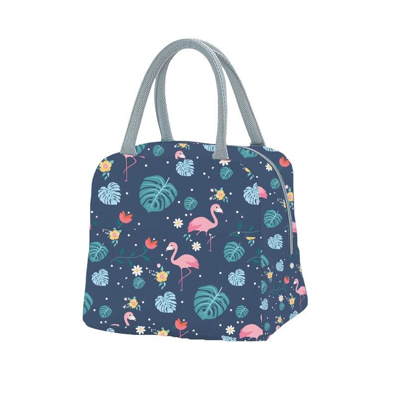 Myfav MY FAV Insulated Lunch Bag Thermal Cool Bag for Adults Men Women Kids Drinks Picnic Beach School Office Work Organizer Tote & Lunch Box Holder Cooler for Foods Digitally Printed Design (Multicolor) - Image 1