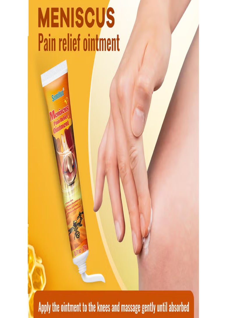 سوميفون مرهم لتخفيف آلام الغضروف المفصلي، كريم سم النحل لمفاصل الكتفين والرقبة والخصر والساقين، جل البروبوليس الاحترافي، يخفف من عدم الراحة في العظام والمفاصل 20 جم - Image 3