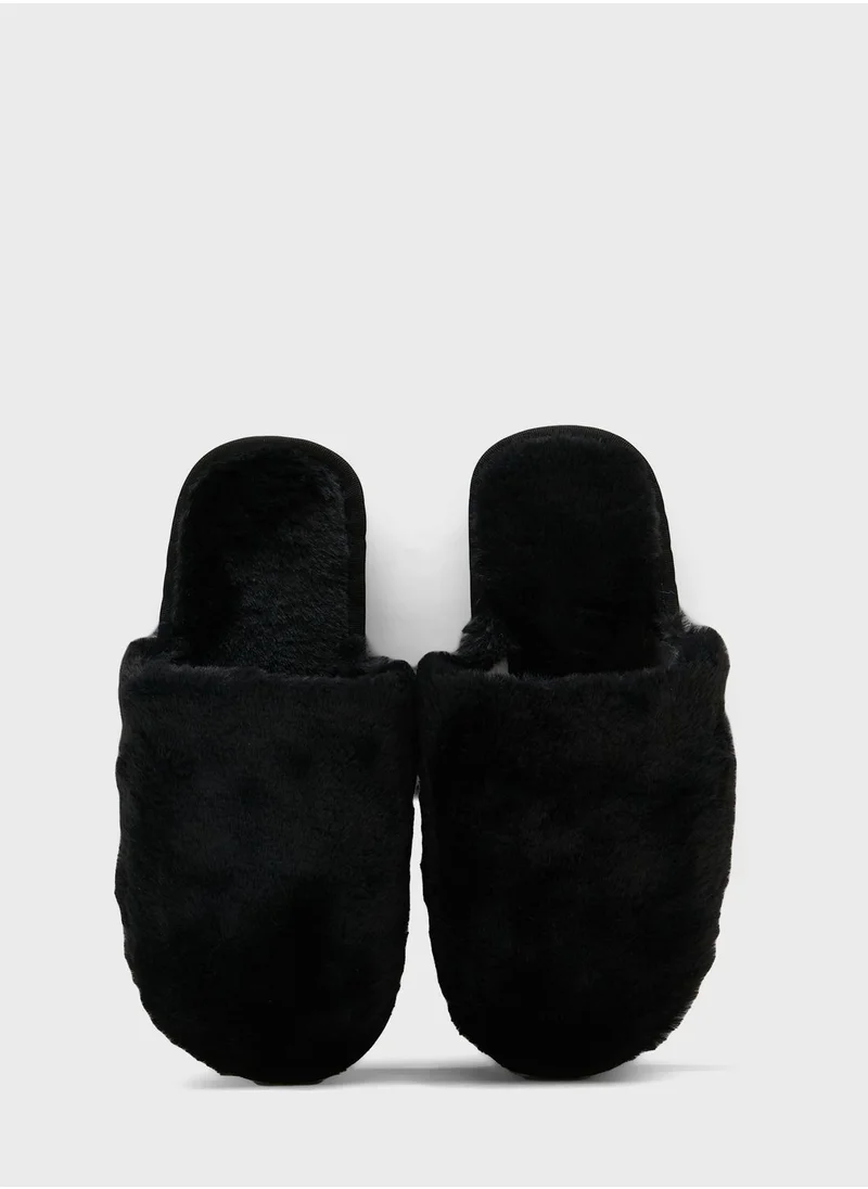 Ginger Plush Slippers