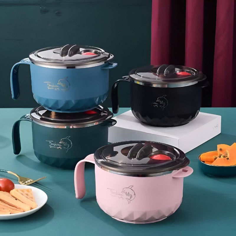 Instant Pasta Cooker - Enjoy the perfect combination of style and functionality with this Stainless Steel Instant Pasta Cooker designed for dorms and takeaways - Image 5