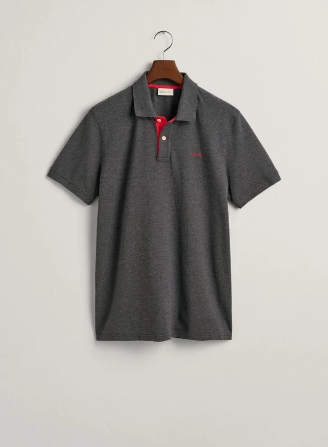 غانت Gant Contrast Pique Polo Shirt