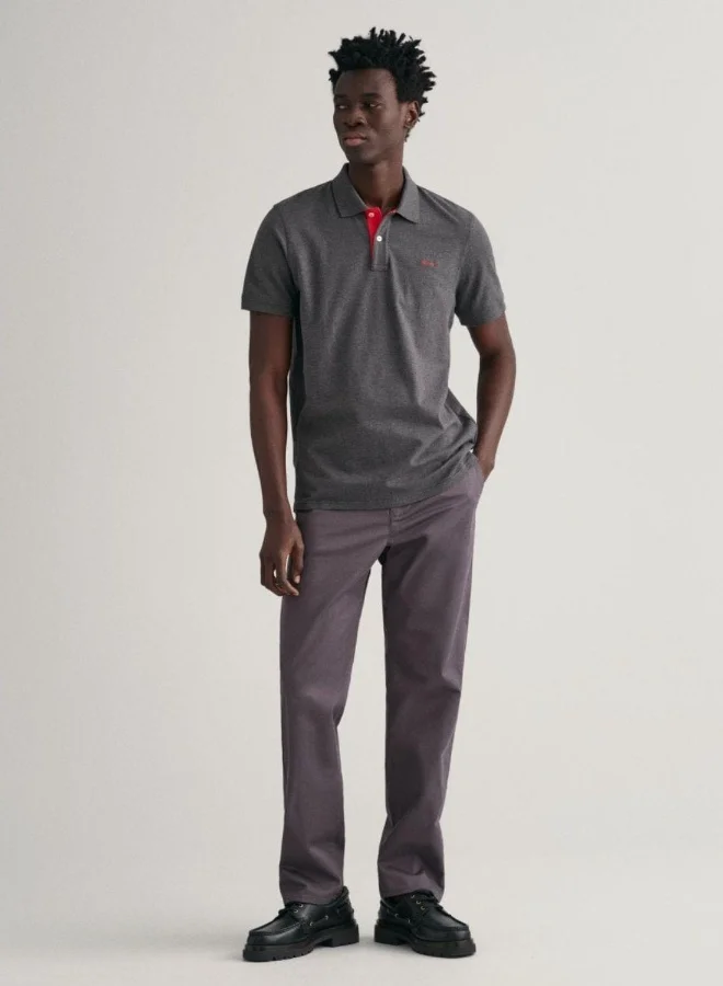 غانت Gant Contrast Pique Polo Shirt