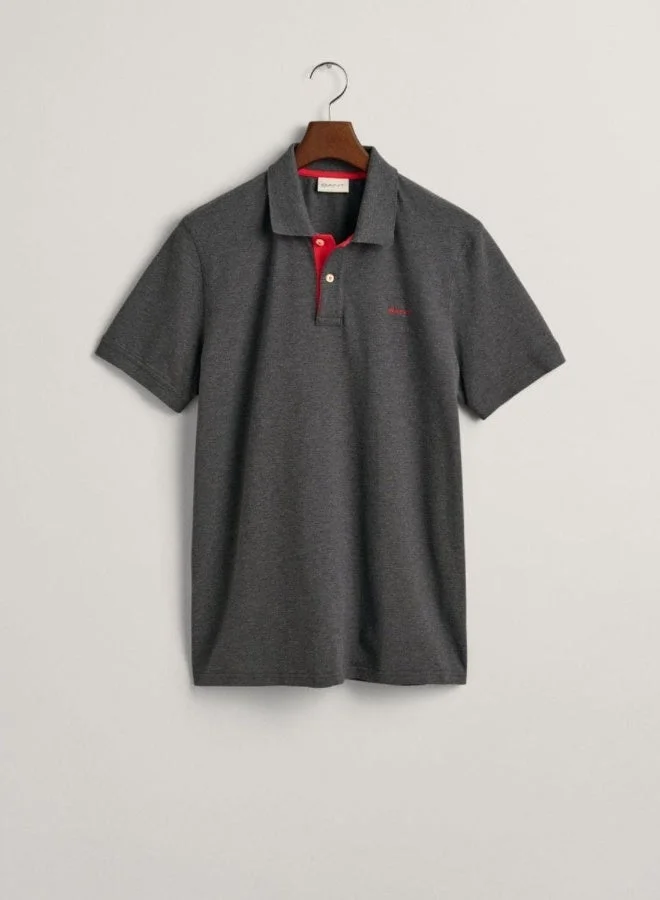 GANT  Gant Contrast Pique Polo Shirt for Men | Best Price UAE