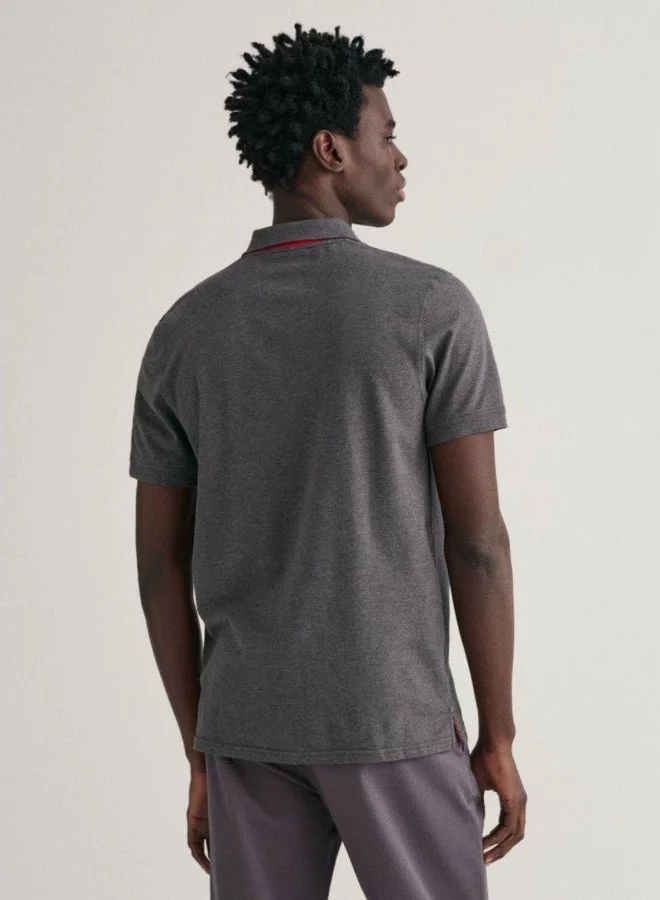 GANT Gant Contrast Pique Polo Shirt
