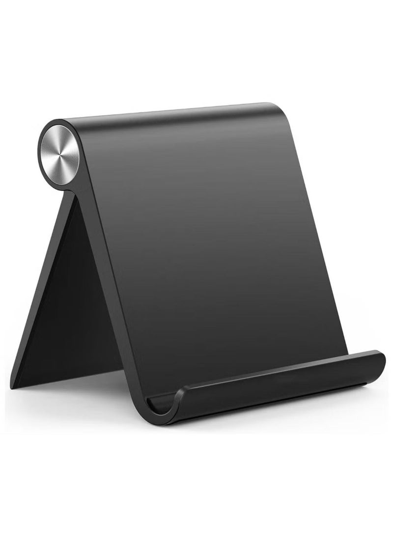 Tablet Stand Holder Adjustable Portable Desktop Dock Office Compatible with iPad Pro 11 Air Mini iPhone 16 15 and other Tablets and Phones - Image 1