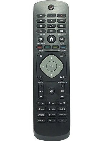 Ata Elektronik - Philips Philips 4K Ultra HD LED TV 40 Puk 6809 / 12 LED TV Television TV Remote Control 1220 - Image 1