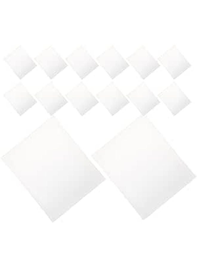 أكياس رغوية مضادة للكهرباء الساكنة 20x25 سم 300 قطعة وسائد لؤلؤية بيضاء للحماية أثناء النقل وحماية الأطباق - Image 1