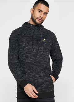 Raglan Sleeve High Neck Hoodie
