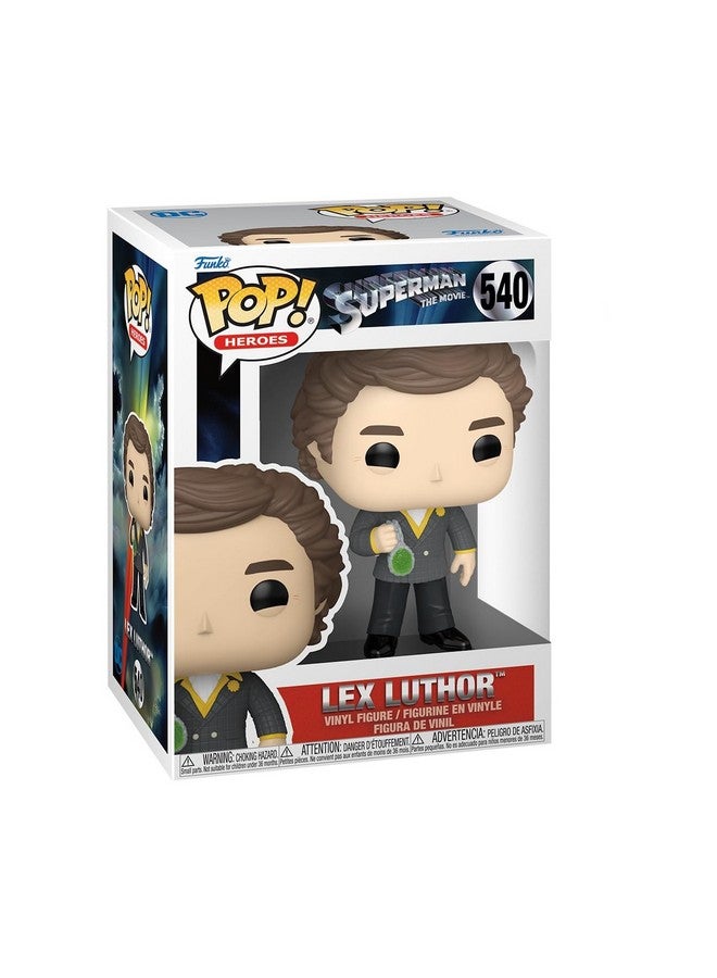 Funko Pop Movies: Superman - (1978) - Luthor - 1/6 Odds for Rare Chase Variant - Superman 1978 - Collectable Vinyl Figure - Gift Idea - Official Merchandise - Toys for Kids & Adults - Image 1