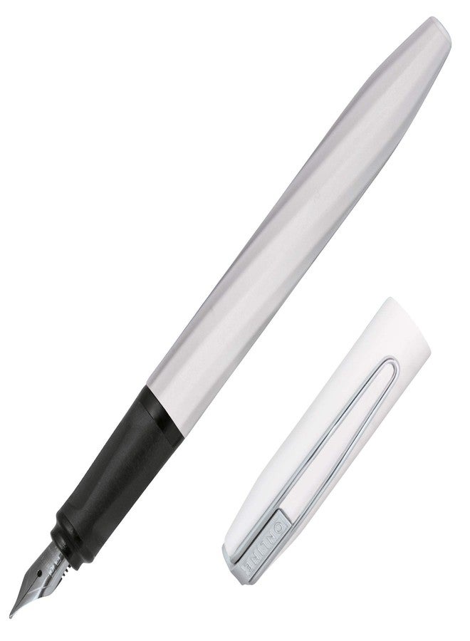 Online fountain pen Slope White Medium Nib 26115 - Image 1