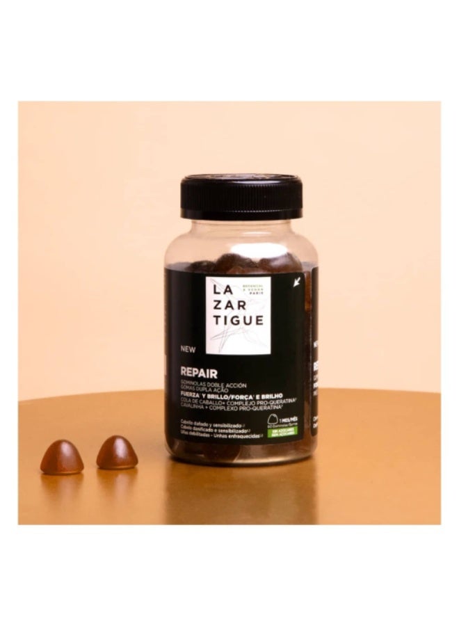 Lazartigue Repair Strength and Shine Gummies x60 - Image 3