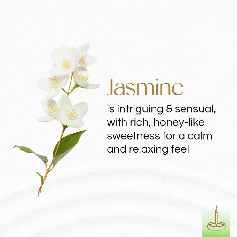 Gonesh - Extra Rich Scented Incense Sticks - Non-Toxic 10â€ Slow Burn Aromatic Sticks - Jasmine - 100 Pack - Image 2