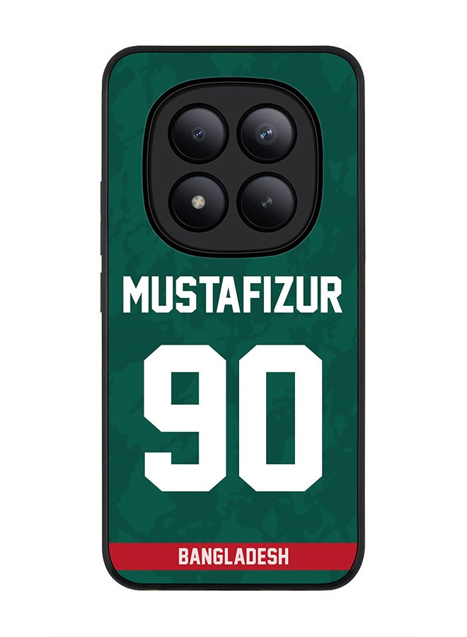 For Xiaomi Redmi Note 15 Pro+ / Poco M8 Pro Case,Slim fit Camera Protection, Shockproof Thin Phone cover  - Bangladesh Mustafizur Rahman, Jersey No 90