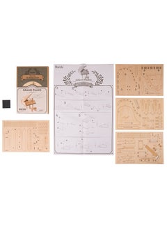 Robotime Rolife Grand Piano 3D Wooden Puzzle TG402, 3D Wooden Puzzles for Adults/Teens, Creative Home Decor, Unique Gift for Craft Hobby Adults/Teens  - Image 3