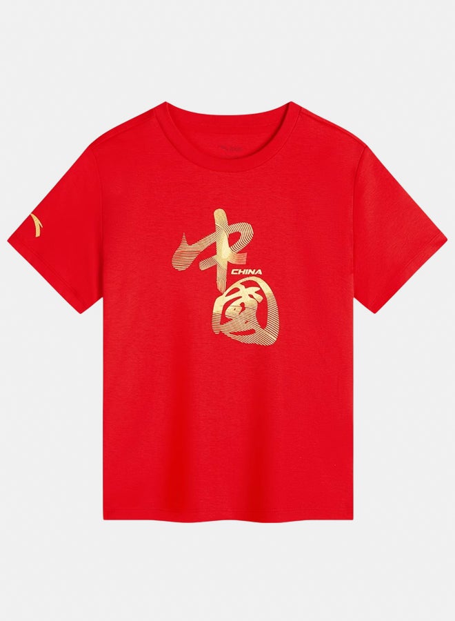ANTA Anta Comfortable Casual Round t-shirt