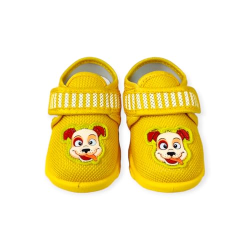 Coolz Kids Chu-Chu Sound Musical Sandals and Shoes Combo (2 Pairs) for Baby Boys and Girls (Yellow Shoes and Coco Yellow Sandals, 18 Months) - Image 2