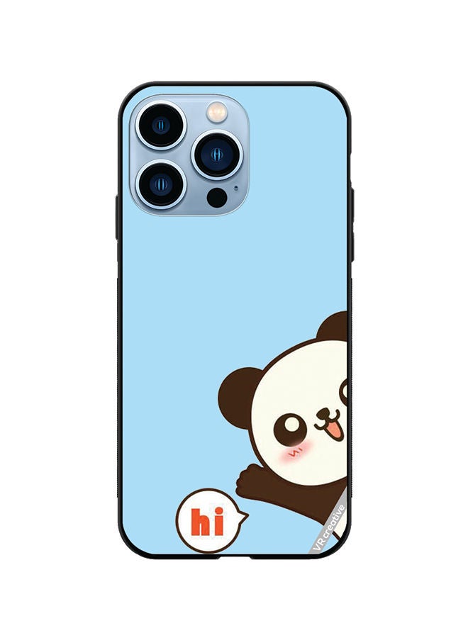VR CREATIVE Protective Case Cover For Apple iPhone 14 Pro Max Panda Design Multicolour - Image 1