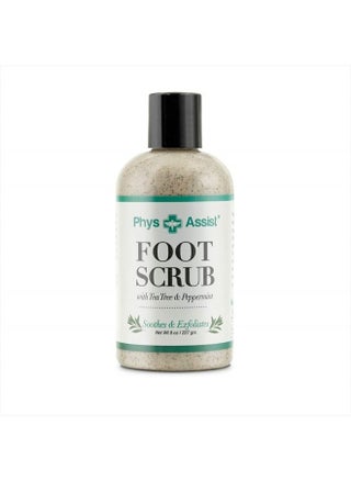 Foot Scrub 8 oz. with Tea Tree, Peppermint Soothes and Exfoliates Promoting a Deep Cooling Sensation Leaving Feet Feeling Calm and Refreshed. - pzsku/ZBB5EEC54CA09752C7D32Z/45/_/1686635636/d37c6a9d-c167-4387-a324-4f9c98630234