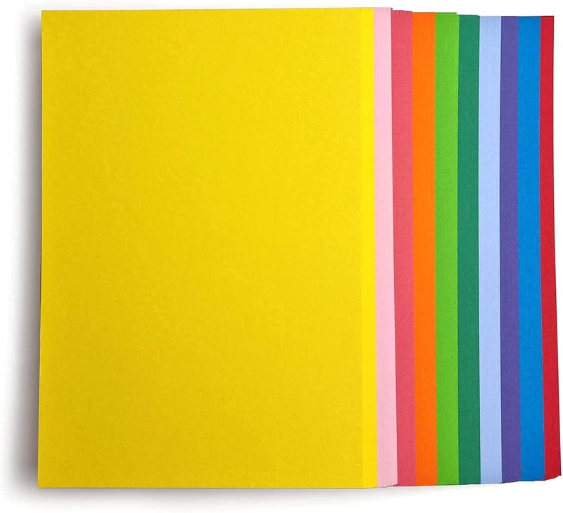 True-Ally 200 GSM Premium Heavy Blank 3" x 5" Index Cards - 300 Cards - 10 Color Index Cards -Great for Flash Cards, Study Cards, Memory Cards, School Supplies (3 x 5 inch - 300 Sheets) - Image 2