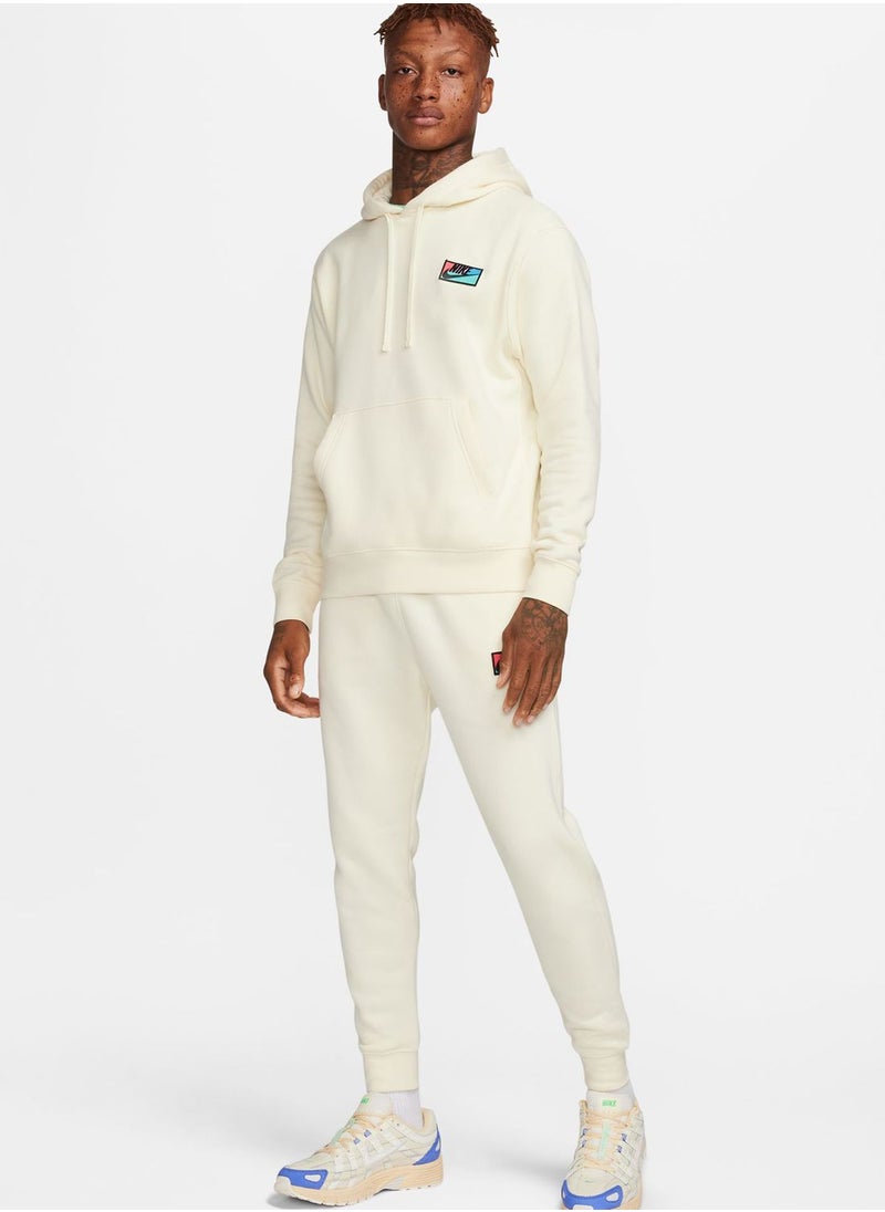 Nike - Club+ Patch Graphic Hoodie - Image 1