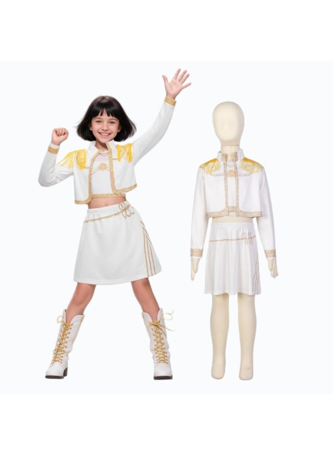 Bluejw 1 Set KPOP Hunters Costume Kids Rumi Mira Zoey Cosplay Outfits Pop Singers Role Play - Image 1