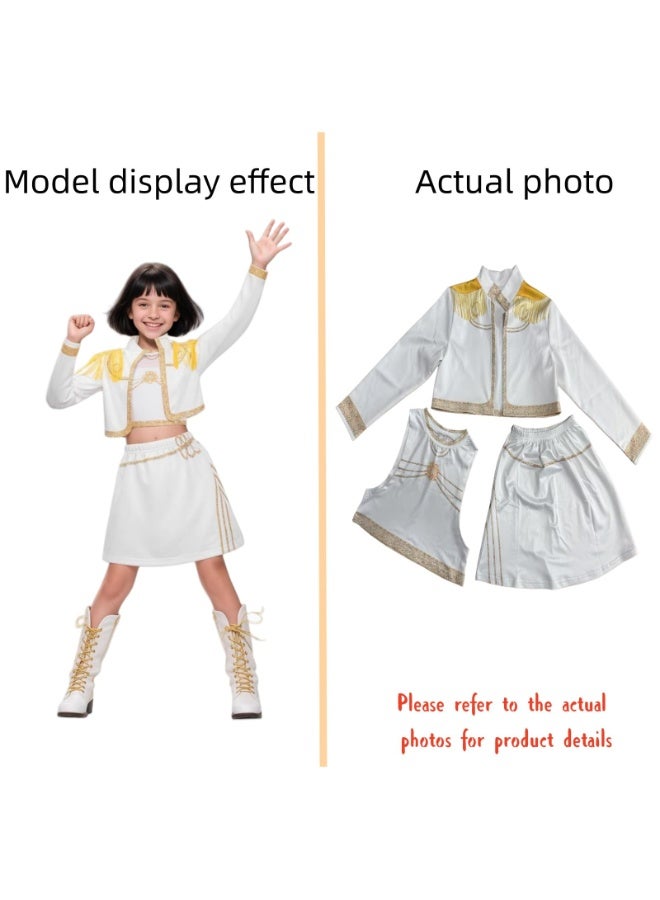 Bluejw 1 Set KPOP Hunters Costume Kids Rumi Mira Zoey Cosplay Outfits Pop Singers Role Play - Image 5
