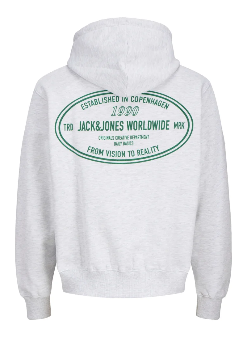 JACK & JONES Graphic Pullover Hoodie
