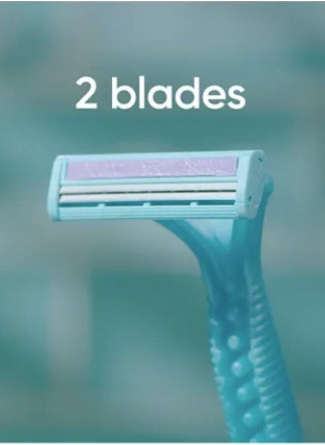 Venus Gillette Simpley razors 2, 12 pieces .2 packets  - Image 2