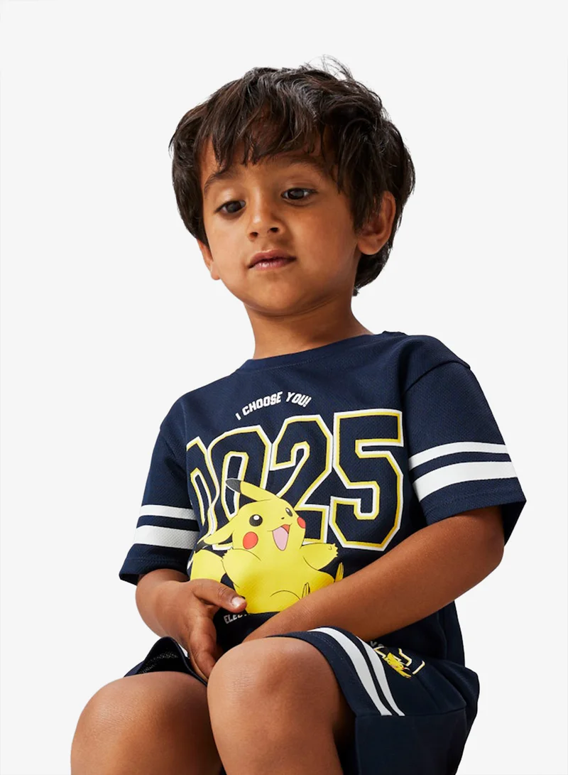 NAME IT Kids Pokemon Crew Neck T-Shirt