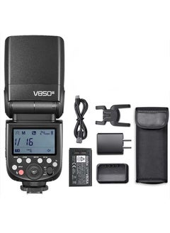 فلاش كاميرا Godox V850III 7.2V/2600mAh HSS 1/8000 2.4G 1.5s وقت إعادة التدوير 450 قوة كاملة لكاميرات DSLR مع أحذية ساخنة قياسية لكاميرات Canon وNikon وSony وFuji وPanasonic…