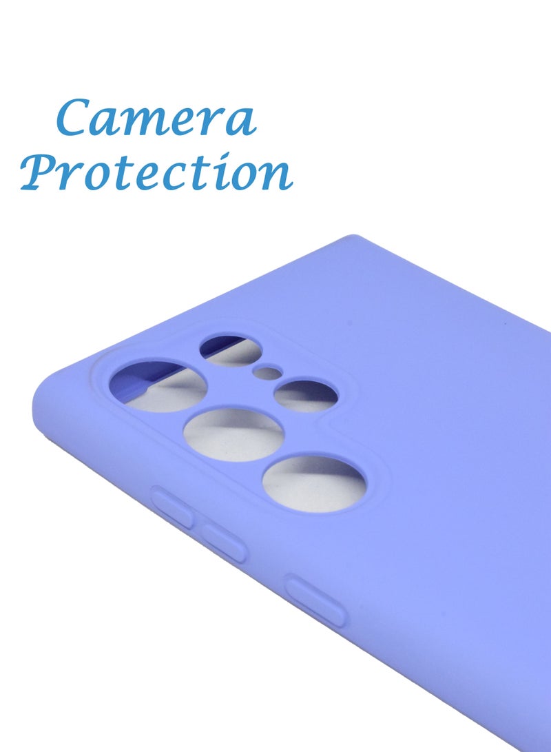 BORTONY Galaxy S23 Ultra Case Camera Protective Soft Silicone Cover Case Luxury Design Flexible Slim Cover Compatible with Samsung Galaxy S23 Ultra - Image 4