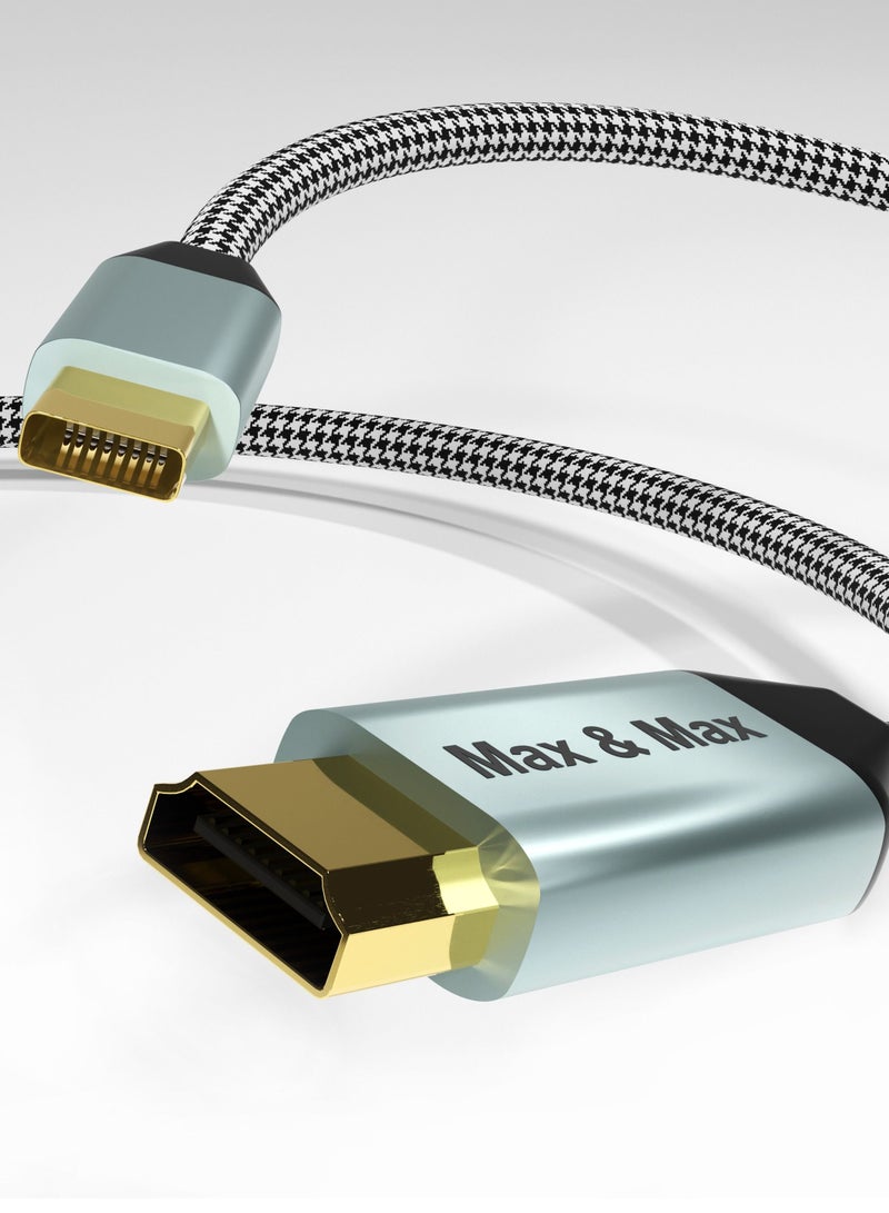 Max & Max Type-C to HDMI Cable 4K 60Hz UHD HDR 2M – Aluminum Shell High-Speed Converter Compatible with MacBook Pro/Air, iPad Pro, Galaxy S22/S23+, Chromebook & Huawei P50 - Image 5