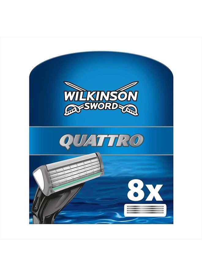 Wilkinson Sword Systems Quattro 8 Blades - Image 1