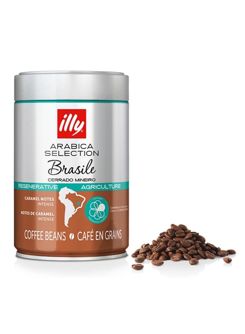 illy Arabica Selection Brasile Cerrado Mineiro Whole Bean Coffee 250g - Image 1