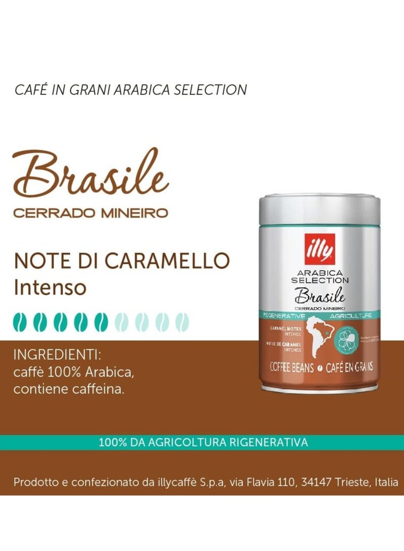 illy Arabica Selection Brasile Cerrado Mineiro Whole Bean Coffee 250g - Image 2