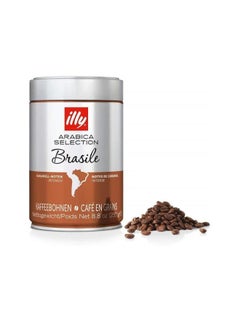 Illy Illy Arabica Selection Brasile Coffee Beans 250G, Brown  - Image 3
