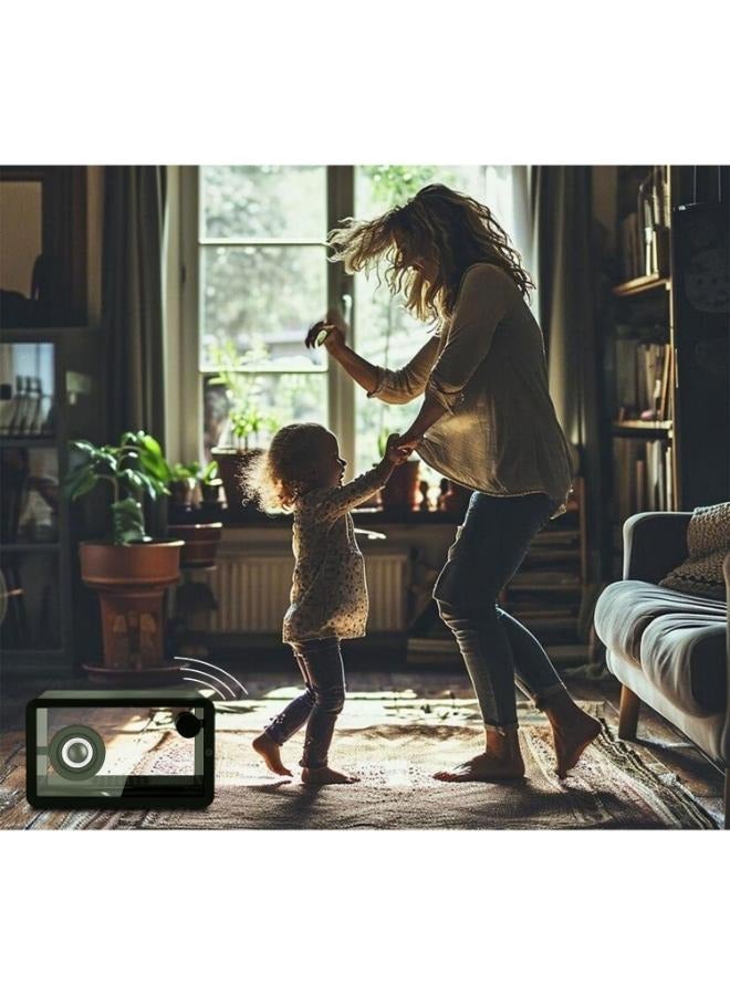 Eoptify Transparent Retro Cassette Bluetooth Speaker with RGB LED Lights, 16W Loud Bass HD Stereo, Bluetooth 5.1 & TWS Pairing, Rechargeable Battery, Wireless Portable Speaker for Home Party Outdoor Travel Decor Gift - Image 5