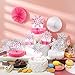 Lincia 12 Pcs Winter Onederland 1st Birthday Decorations Pink Snowflake Honeycomb Wonderland Table Centerpieces for Snowflake Birthday Party Supplies - Image 4
