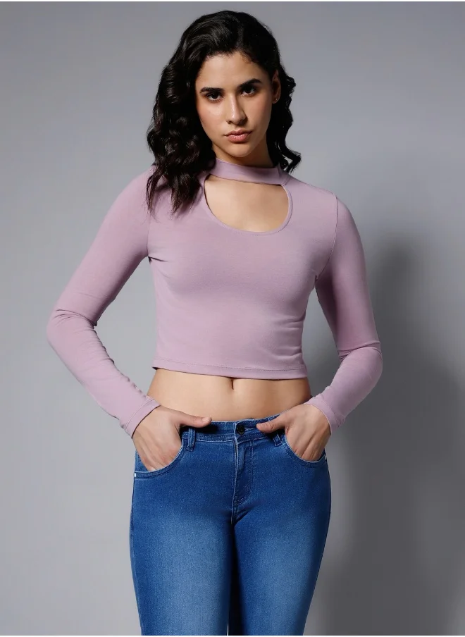 هاي ستار Women Lilac Tops