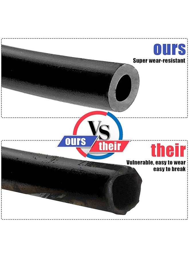 Peachjoy Windshield Washer Hose Kit, 5M Hose +12 Connectors +2 Fan Nozzles+ 2 Rubber Gaskets, Windshield Washer Hose Connect Car Water Pump and Nozzles, Windshield Washer Nozzle Suitable - Image 3