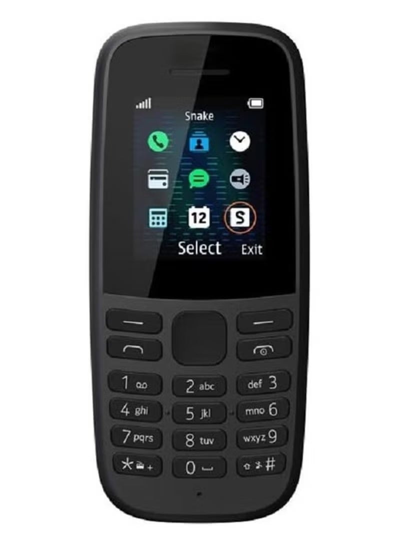 SOYES 105 هاتف بدعم شريحتين 4G 16MB، تجربة مستخدم سلسة مع تصميم جذاب باللون الأسود - Image 3