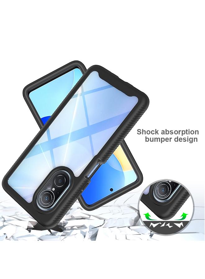 S-TOP Case For Huawei Nova 9 SE Starry Sky Solid Color Shockproof TPU Clear PC Phone Case - Image 5