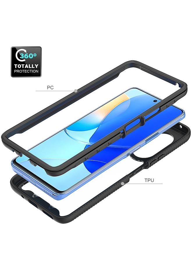 S-TOP Case For Huawei Nova 9 SE Starry Sky Solid Color Shockproof TPU Clear PC Phone Case - Image 4
