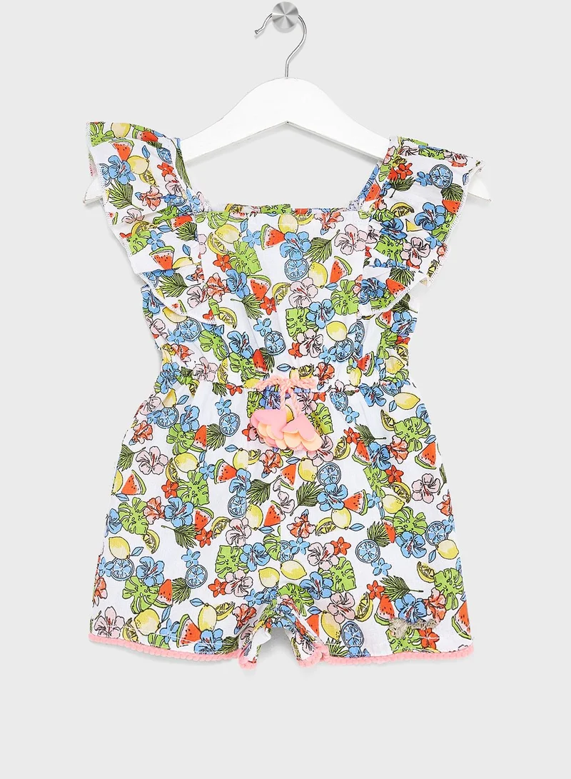 Nautinati Nautinati Girls Multicolor Jumpsuit